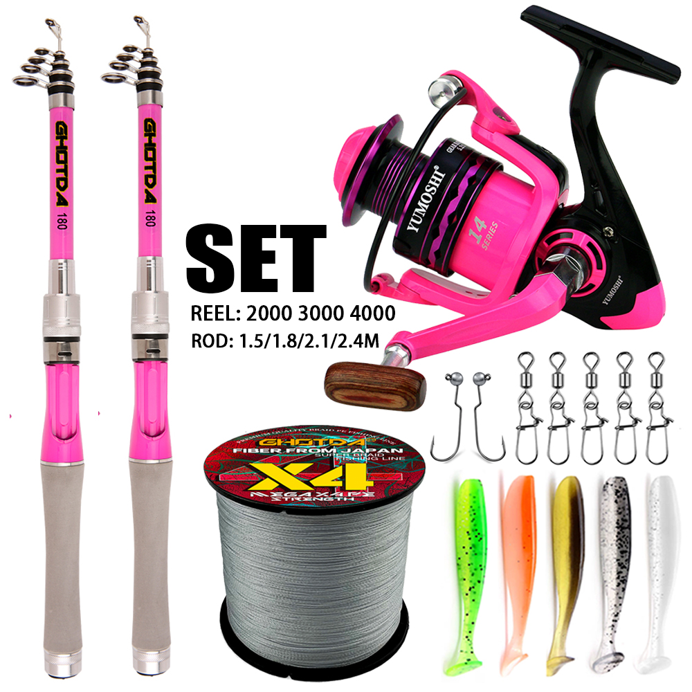 Developing Tank Reel - 1.5m-2.4m Lure Spinning Fishing Rod and