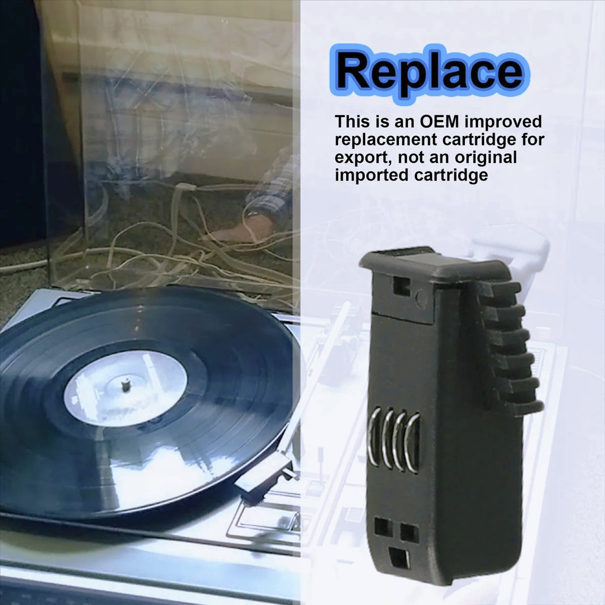 Record Player Needle - AZ-Replacement Stylus Needle for PHILIPS GP315