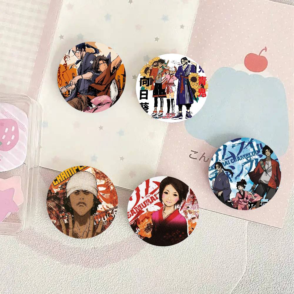 Vintage Collectible Accessories - Vintage Samurai Champloo Anime Pins Brooch