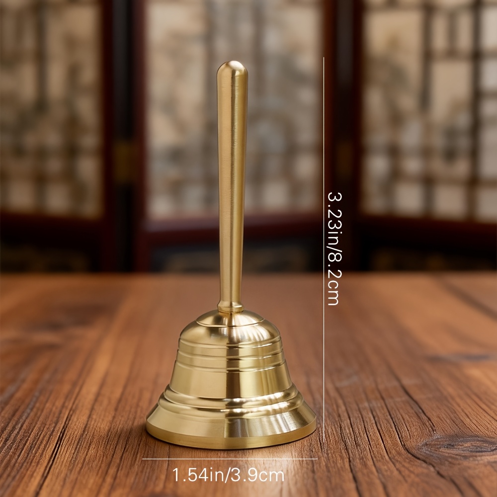 Vintage Collectible Bells - Vintage Brass Hand Bells – Decorative,