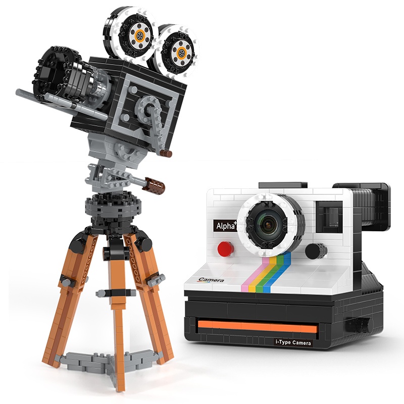 Collectible Vintage Cameras - Vintage Model Mini Building Block 802pcs