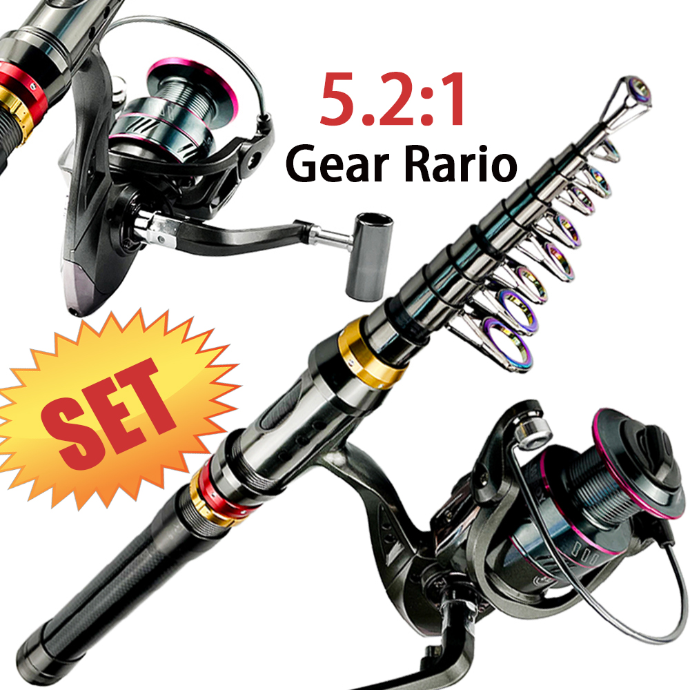 Developing Tank Reel - 1.8M-3.6M Telescopic Spinning Fishing Rod Reel