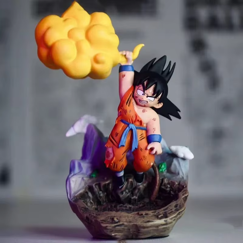 Vintage Collectible Figurines - Anime Dragon Ball Figures Evil Containment