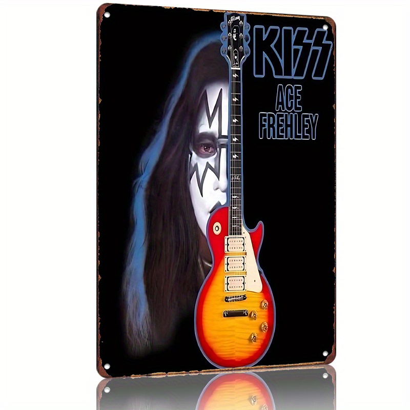KISS Ace Frehley Tribute Guita - Vintage Collectible Tins reseña y precio