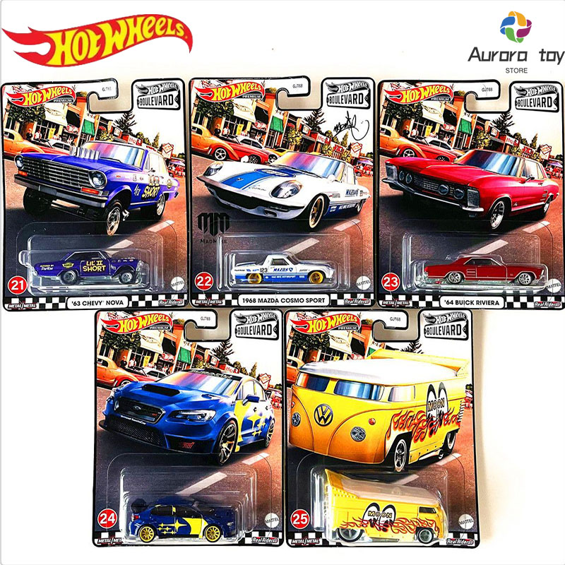 Hot Wheels Car Model Boulevard - Mattel Collectible & Vintage Dolls reseña y precio
