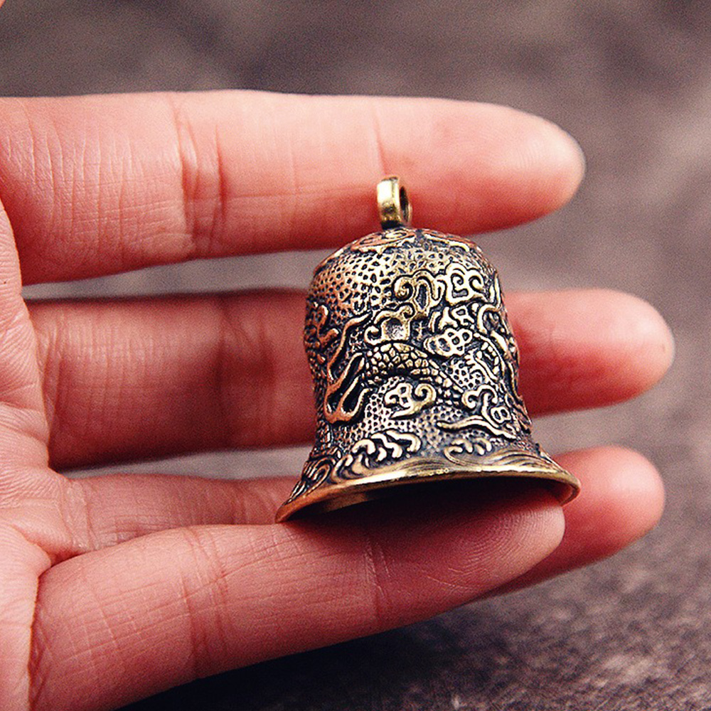 New Vintage Brass Bell Carved  - Vintage Collectible Bells reseña y precio
