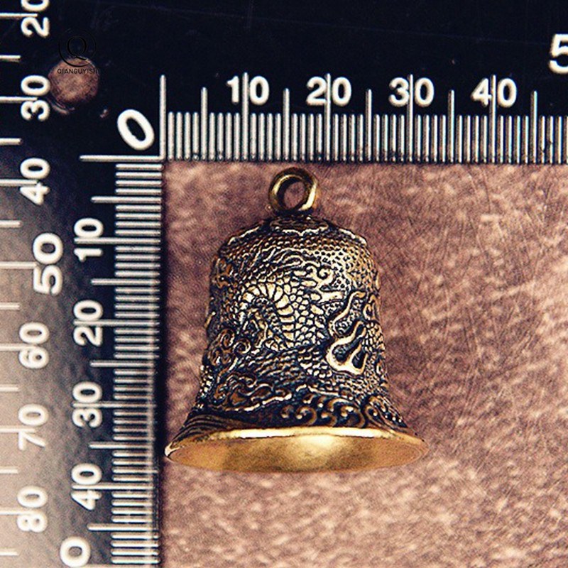 Vintage Brass Bell Carved Drag - Vintage Collectible Bells reseña y precio