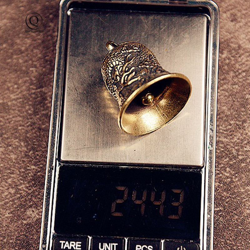 Vintage Brass Bell Carved Drag - Vintage Collectible Bells reseña y precio
