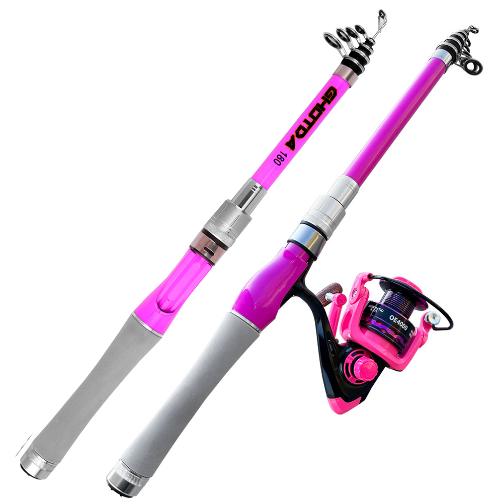 1.5m-2.4m Lure Spinning Fishin - Developing Tank Reel reseña y precio