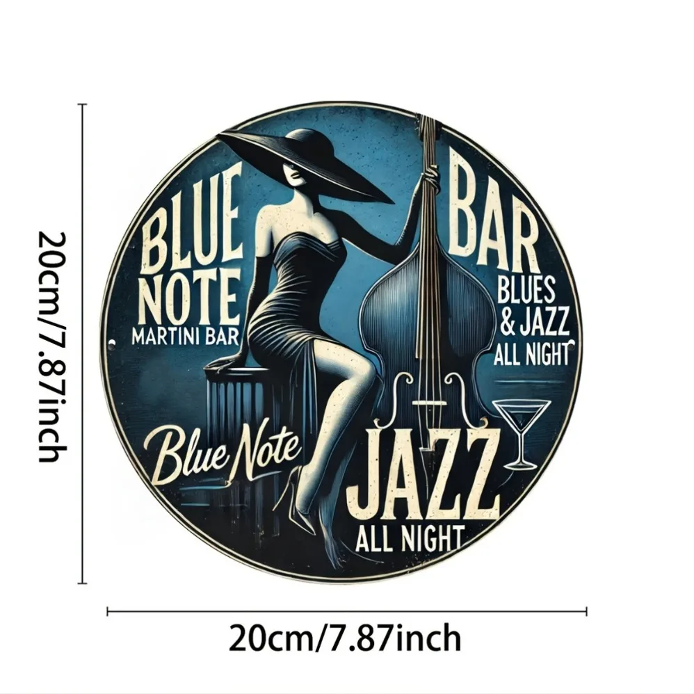 Blue Note Jazz Martini Bar Vin - Vintage Collectible Plates reseña y precio