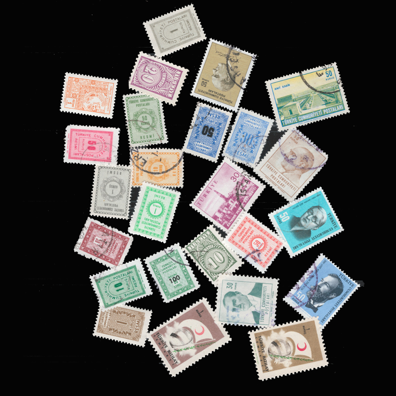 20 PCS/lot Old Turkey New and  - Collectible Vintage Postage Stamps reseña y precio