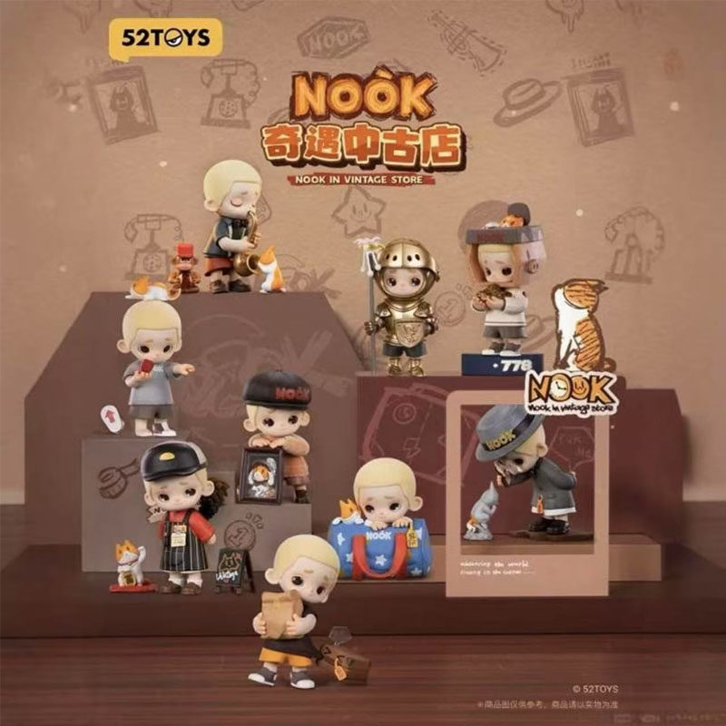 New 52TOYS Blind Box Nook In V - Vintage And Collectible Stores reseña y precio