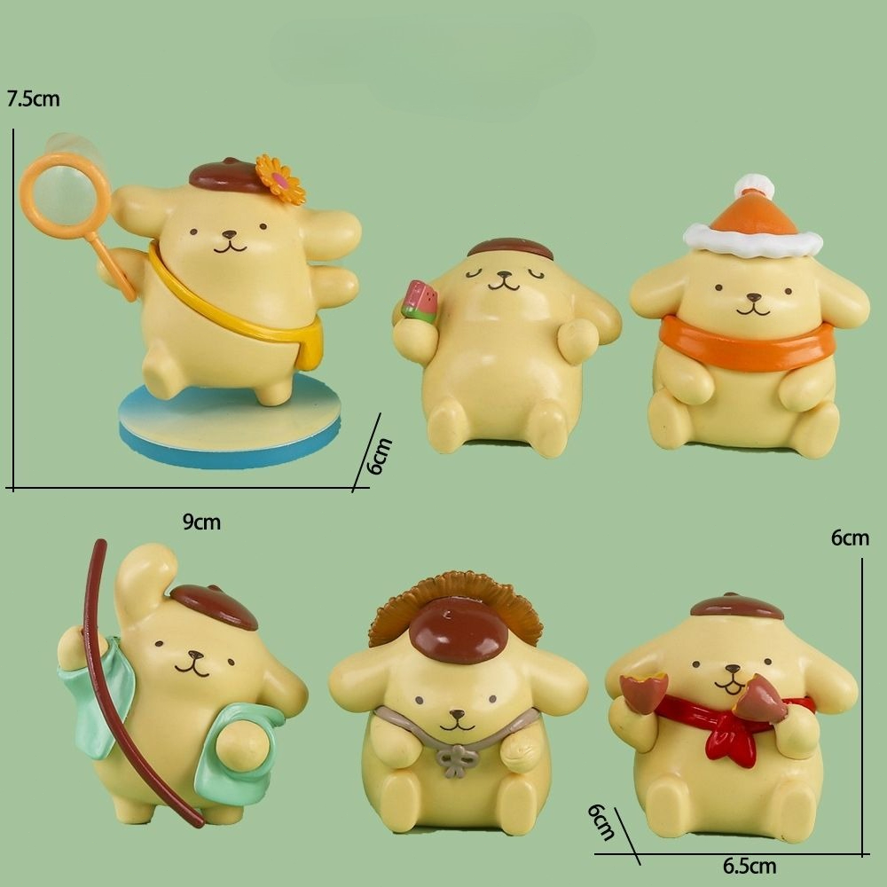 HOT NEW Sanrio Anime Action Po - Vintage Collectible Figurines reseña y precio