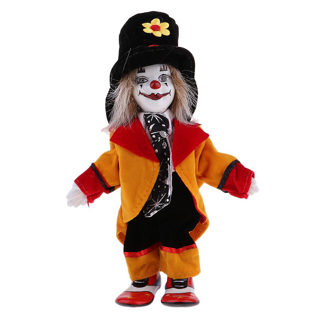 Vintage Porcelain Clown Doll A - Vintage Collectible Porcelain Dolls reseña y precio
