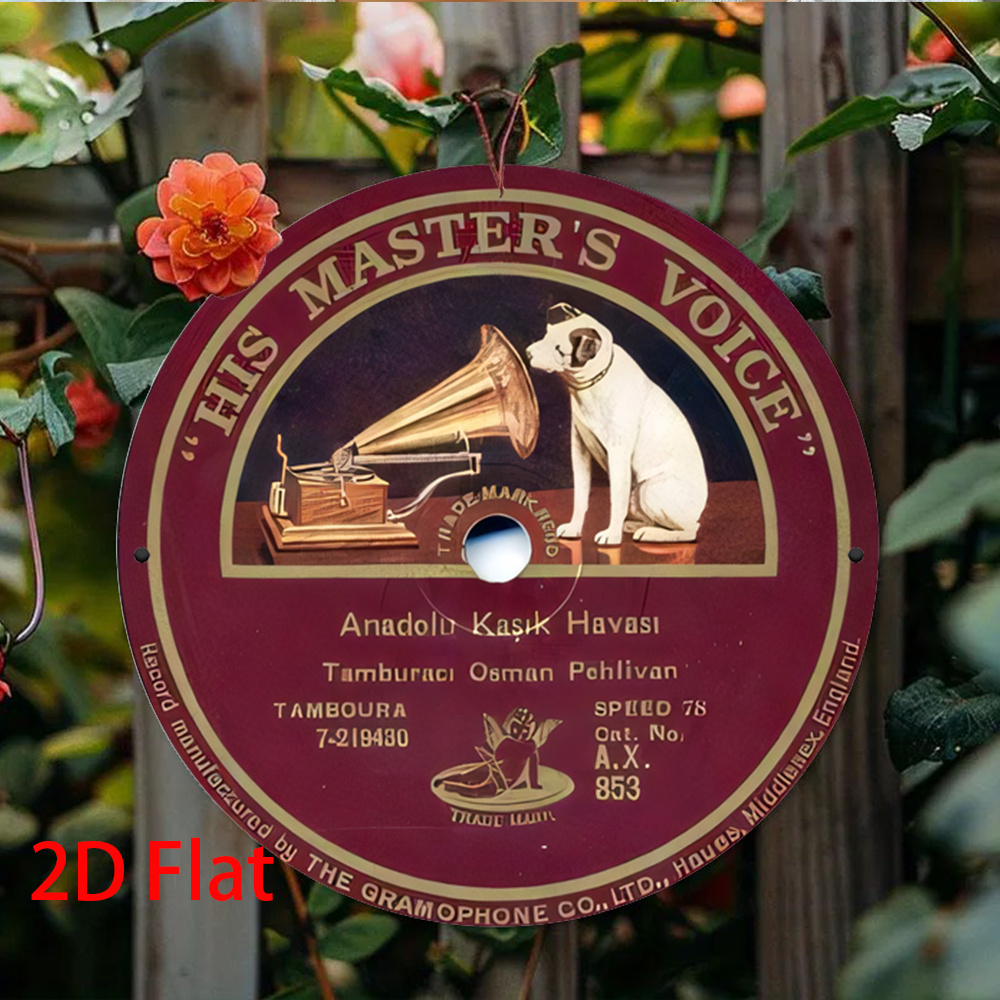 Vintage Gramophone Record Meta - Vintage Collectible Tins reseña y precio