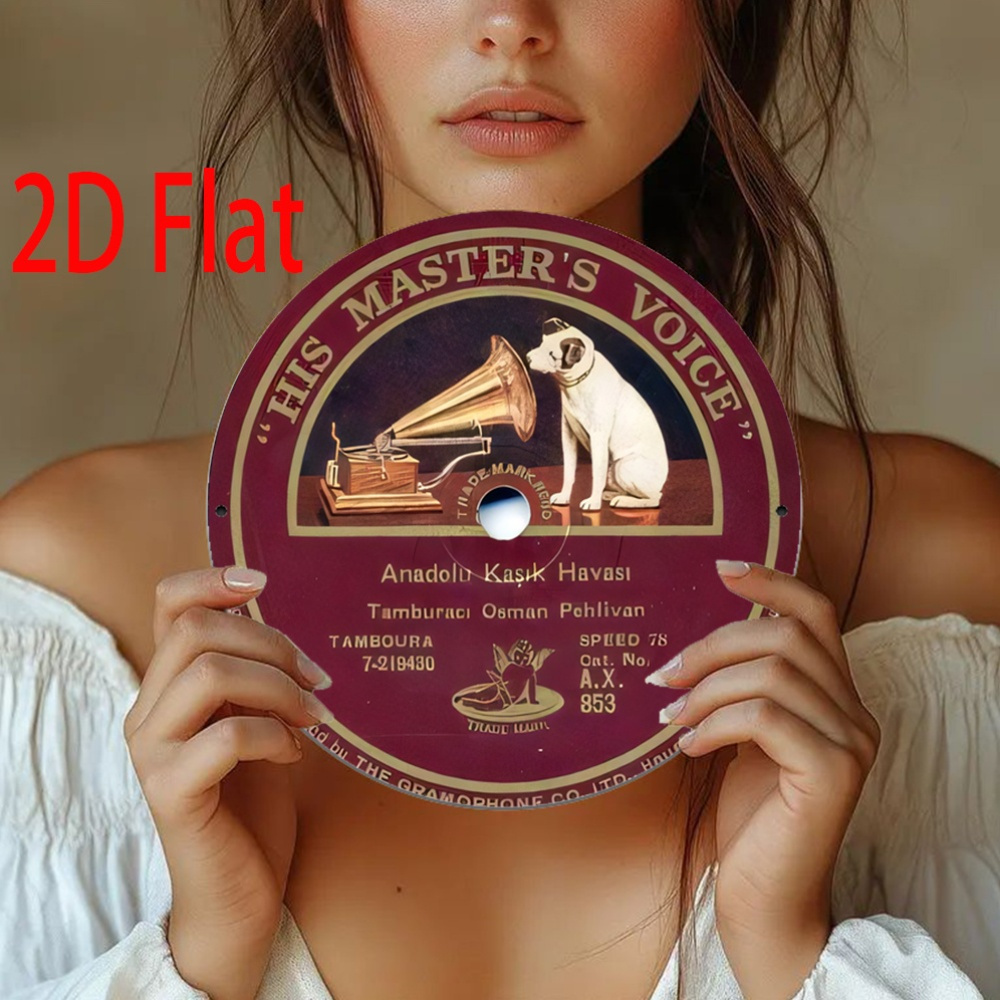 Vintage Gramophone Record Meta - Vintage Collectible Tins reseña y precio
