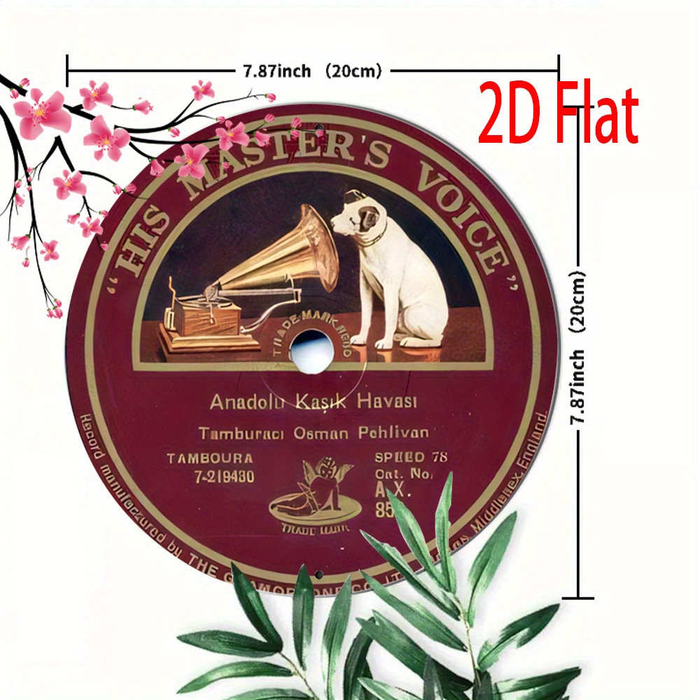 Vintage Gramophone Record Meta - Vintage Collectible Tins reseña y precio