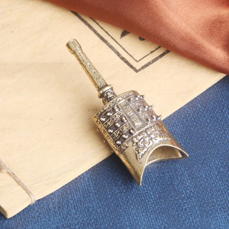 Vintage Brass Chinese Style Be - Vintage Collectible Bells reseña y precio