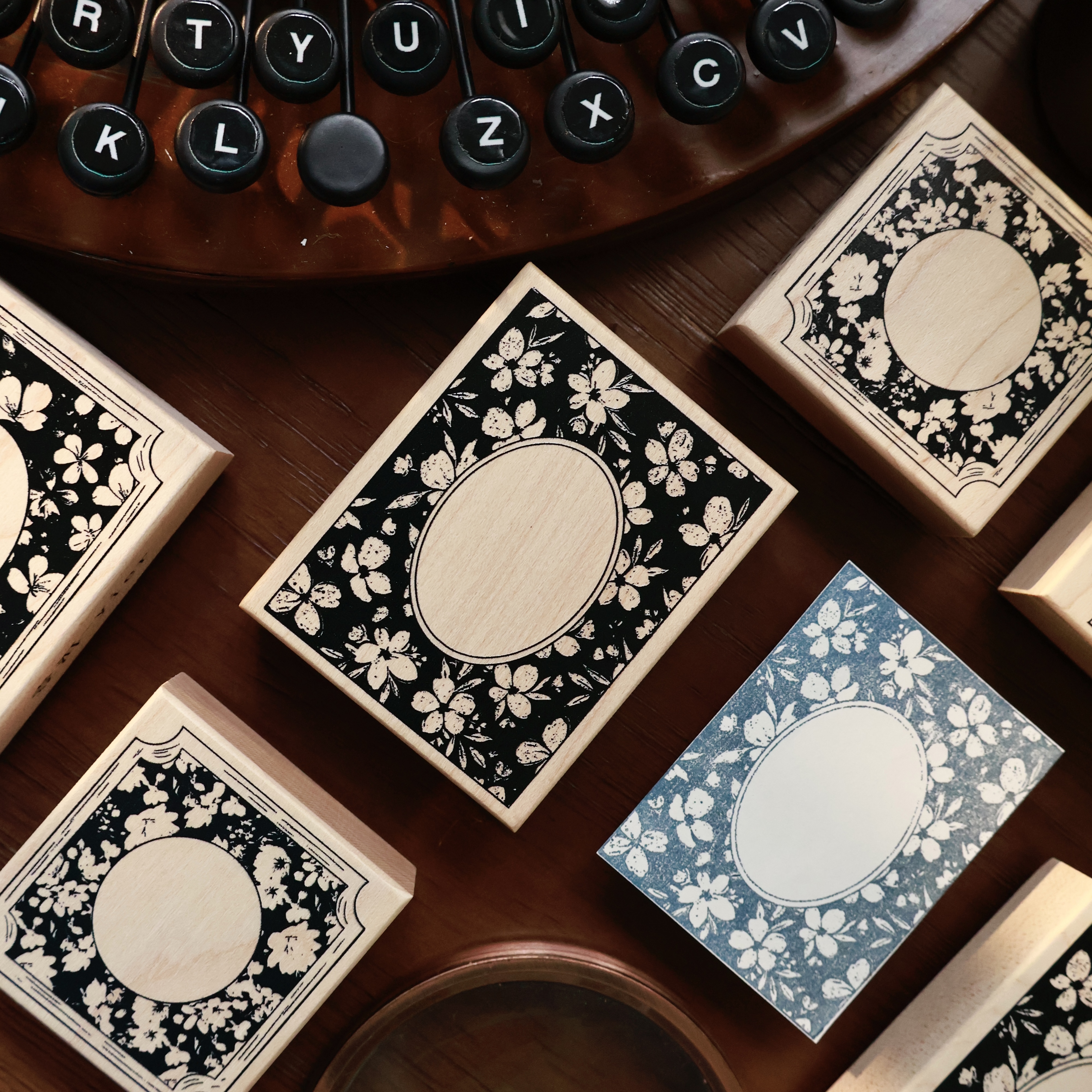 YiEr Studio Vintage Ink Flower - Vintage Collectible Stamps reseña y precio