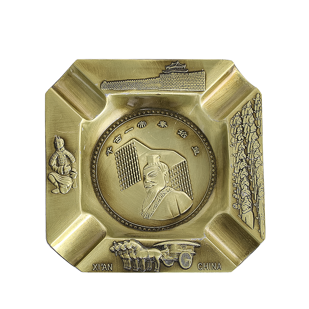 Vintage Brass Ashtray Retro Ch - Vintage Collectible Ashtrays reseña y precio
