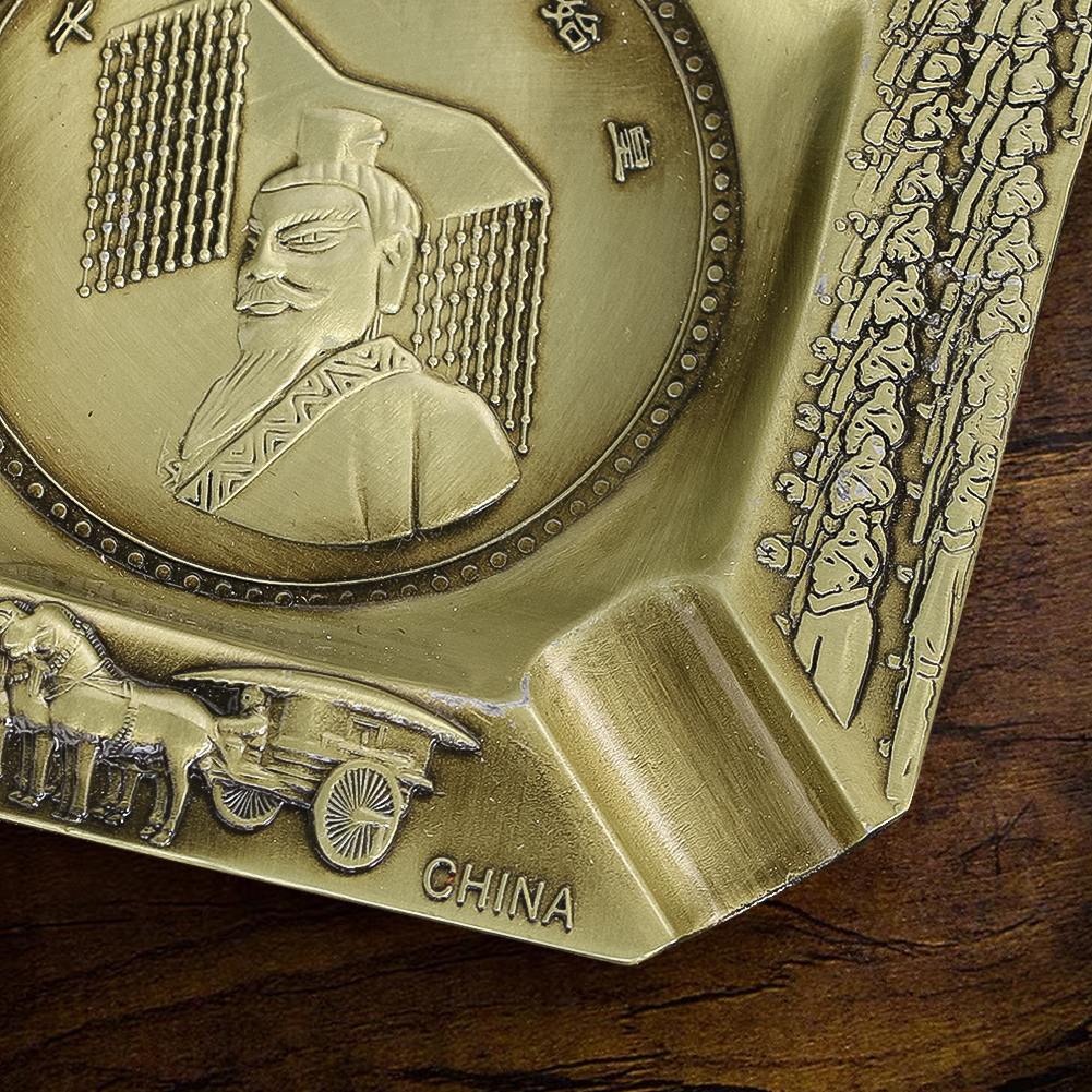 Vintage Zinc Alloy Ashtray Eng - Vintage Collectible Ashtrays reseña y precio