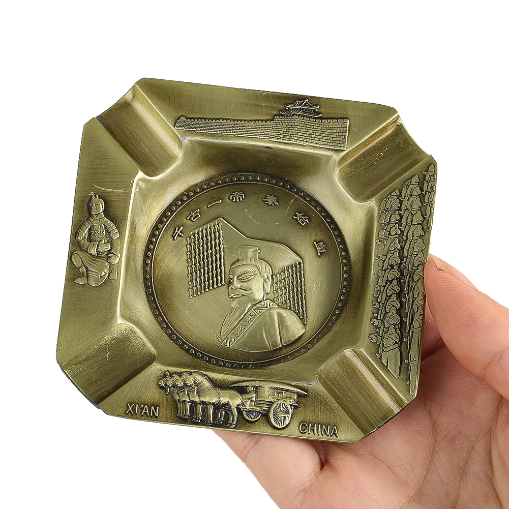 Vintage Zinc Alloy Ashtray Eng - Vintage Collectible Ashtrays reseña y precio