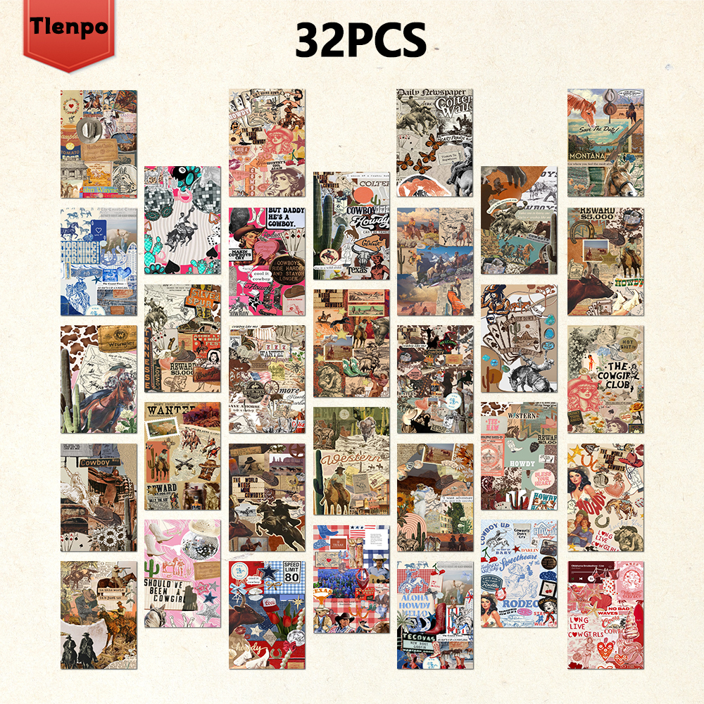 32pcs, Vintage magazine collag - Vintage Collectible Magazines reseña y precio