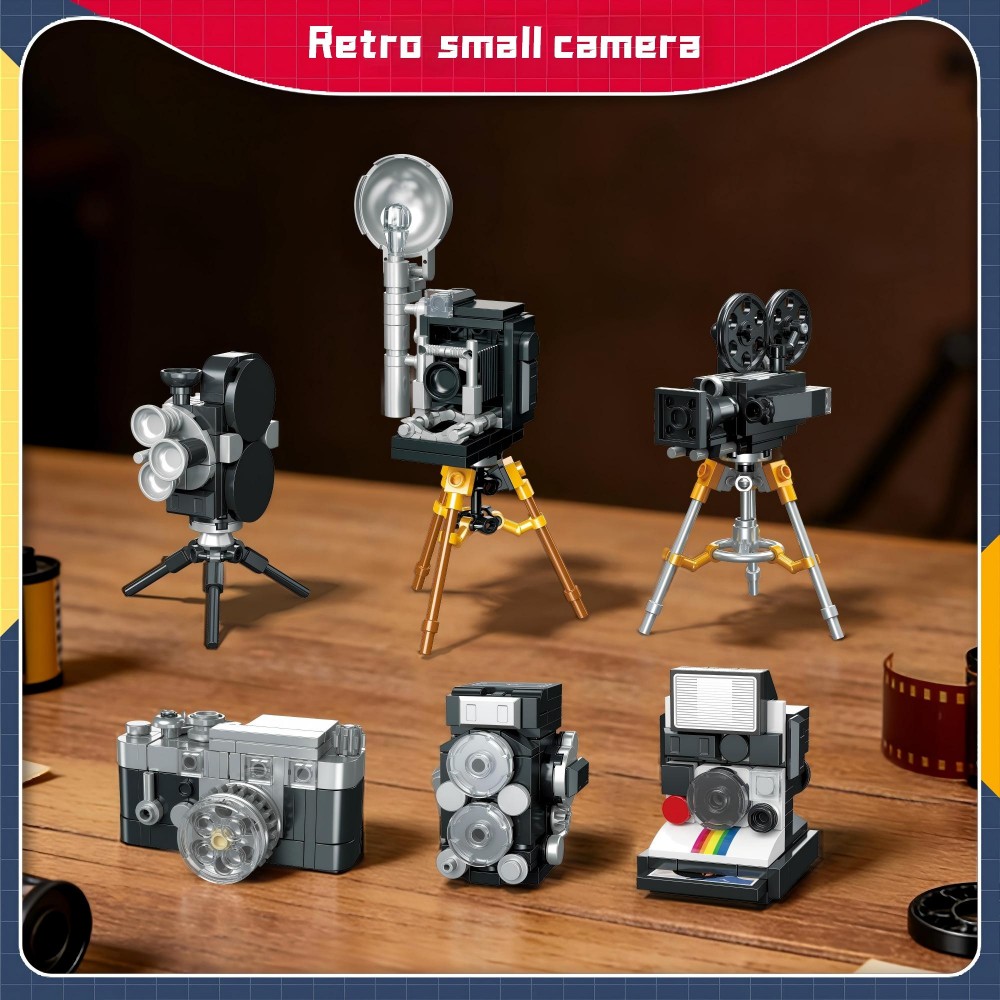 6-in-1 Retro Camera Collection - Collectible Vintage Cameras reseña y precio
