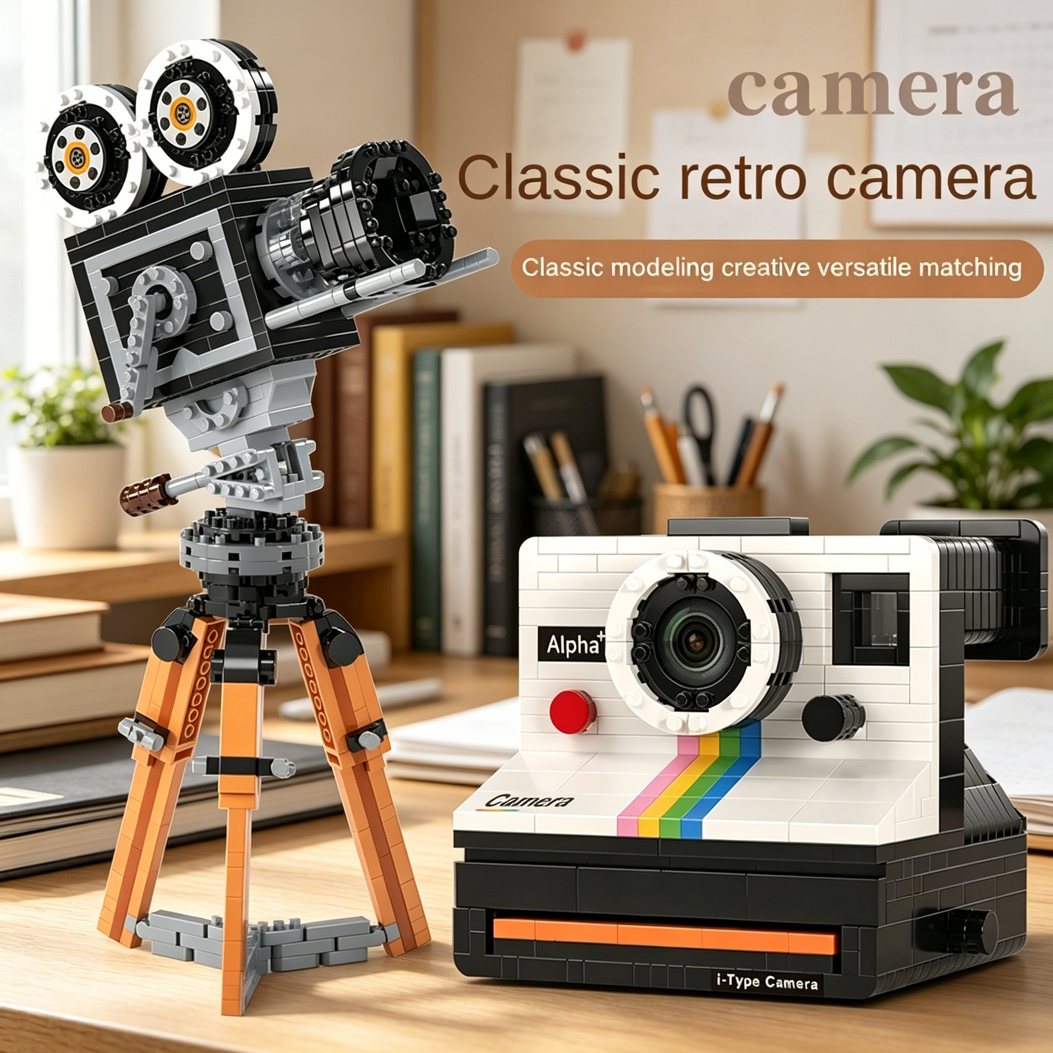 Vintage Model Mini Building Bl - Collectible Vintage Cameras reseña y precio