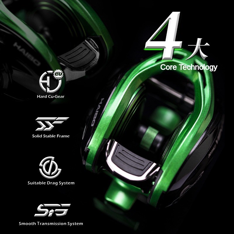 HAIBO VENOM Anti-saltwater Fis - Developing Tank Reel reseña y precio