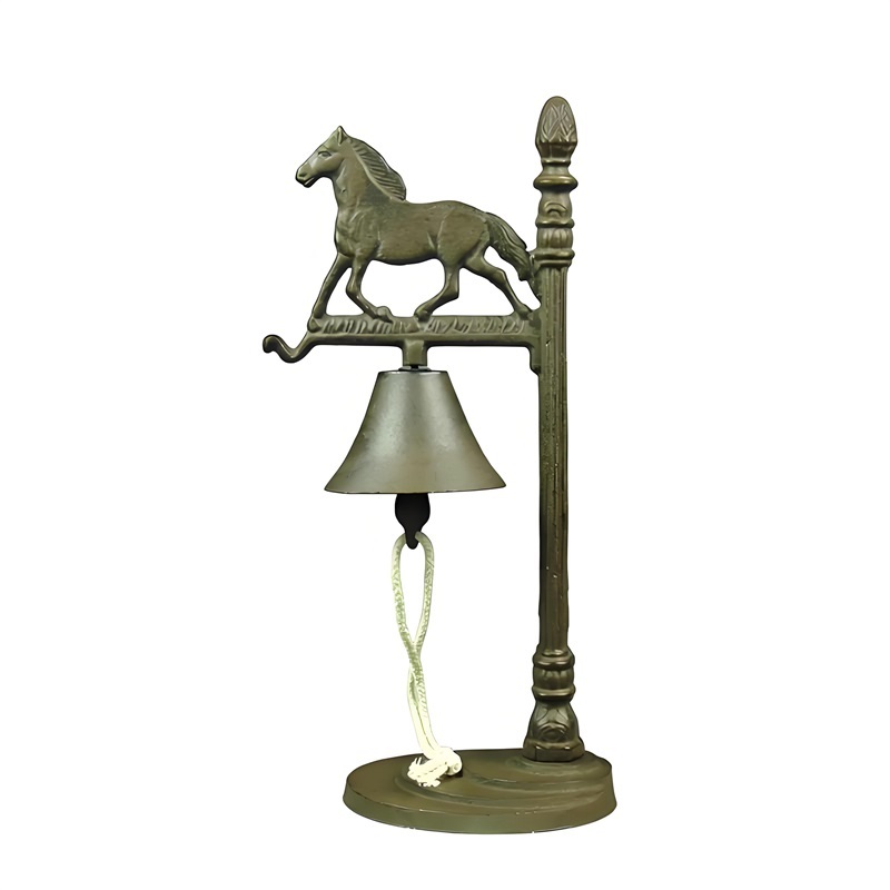 Vintage Cast Iron Horse Dining - Vintage Collectible Bells reseña y precio