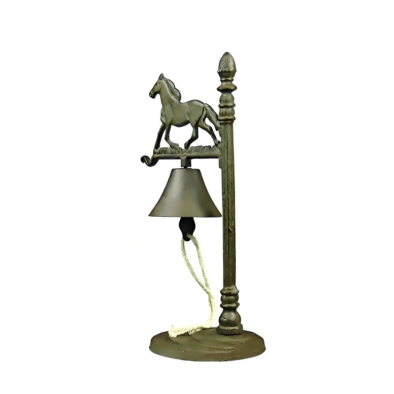 Vintage Cast Iron Horse Dining - Vintage Collectible Bells reseña y precio