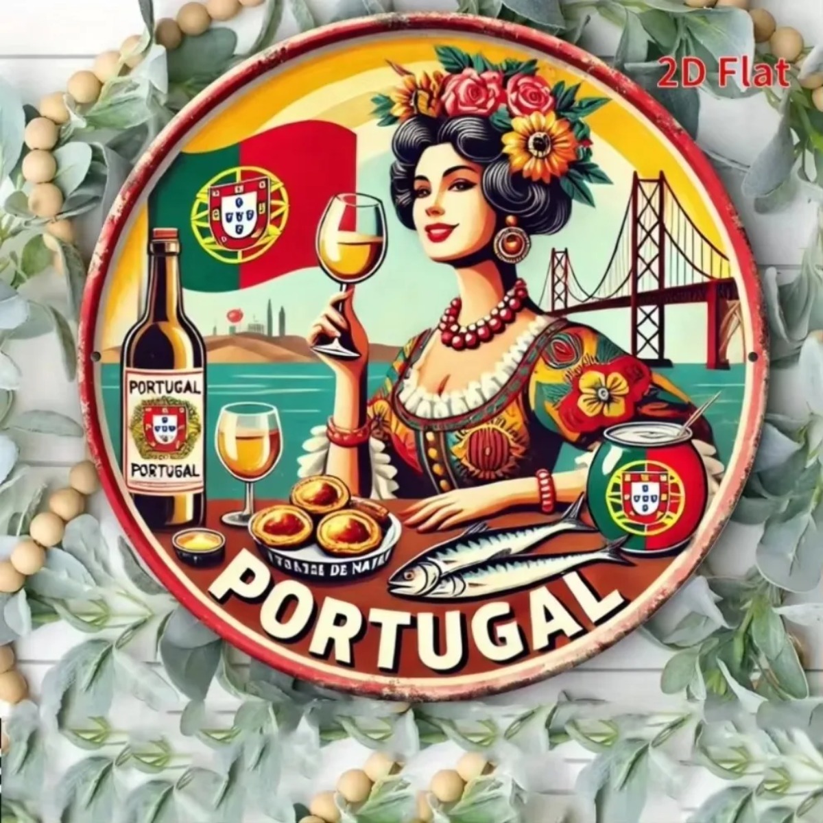 Vintage Retro Round Metal Tin  - Vintage Collectible Tins reseña y precio