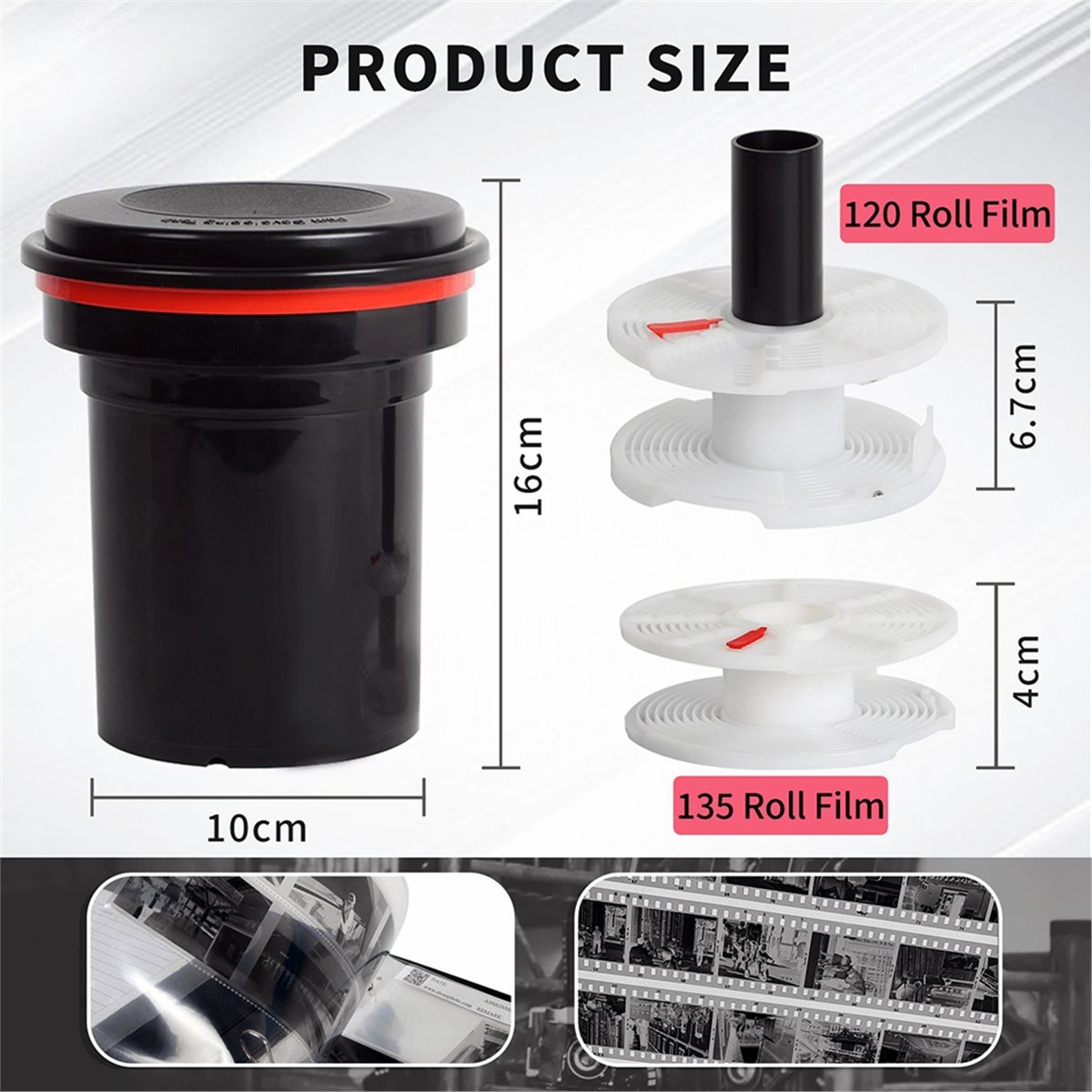 2026 New 120/135/127mm Film De - Developing Tank Reel reseña y precio