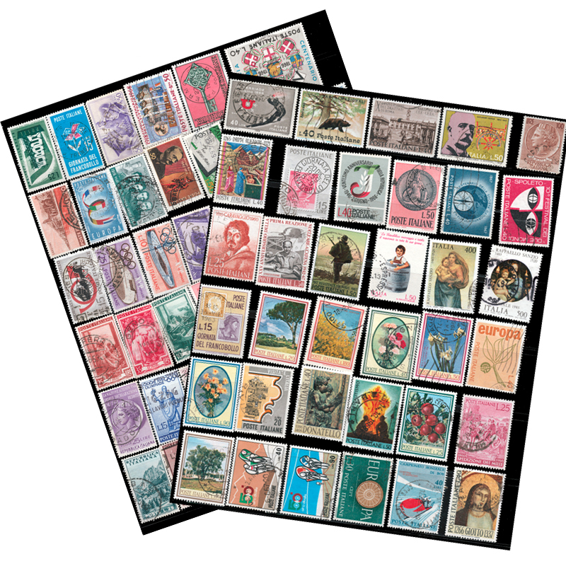 90 PCS All Different  Vintage  - Collectible Vintage Postage Stamps reseña y precio