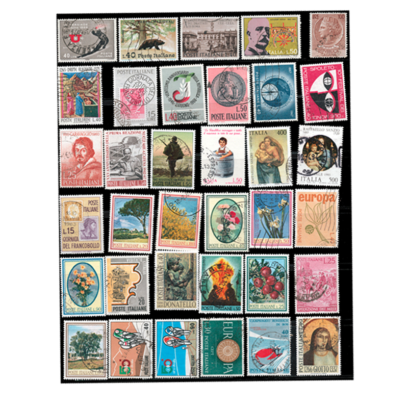 90 PCS All Different  Vintage  - Collectible Vintage Postage Stamps reseña y precio