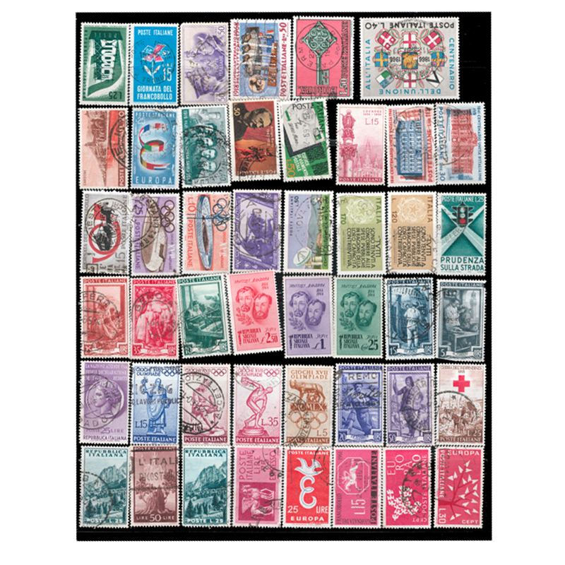 90 PCS All Different  Vintage  - Collectible Vintage Postage Stamps reseña y precio