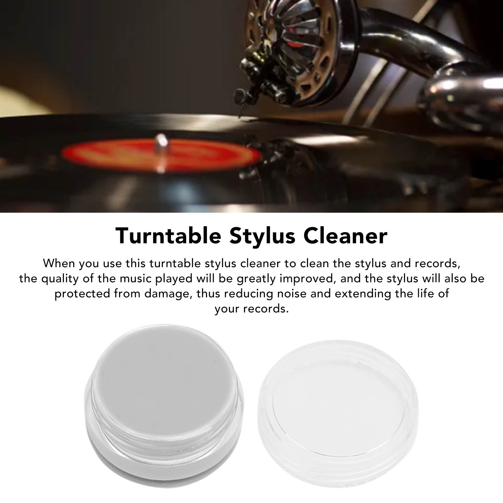 Portable Turntable Stylus Clea - Record Player Needle reseña y precio