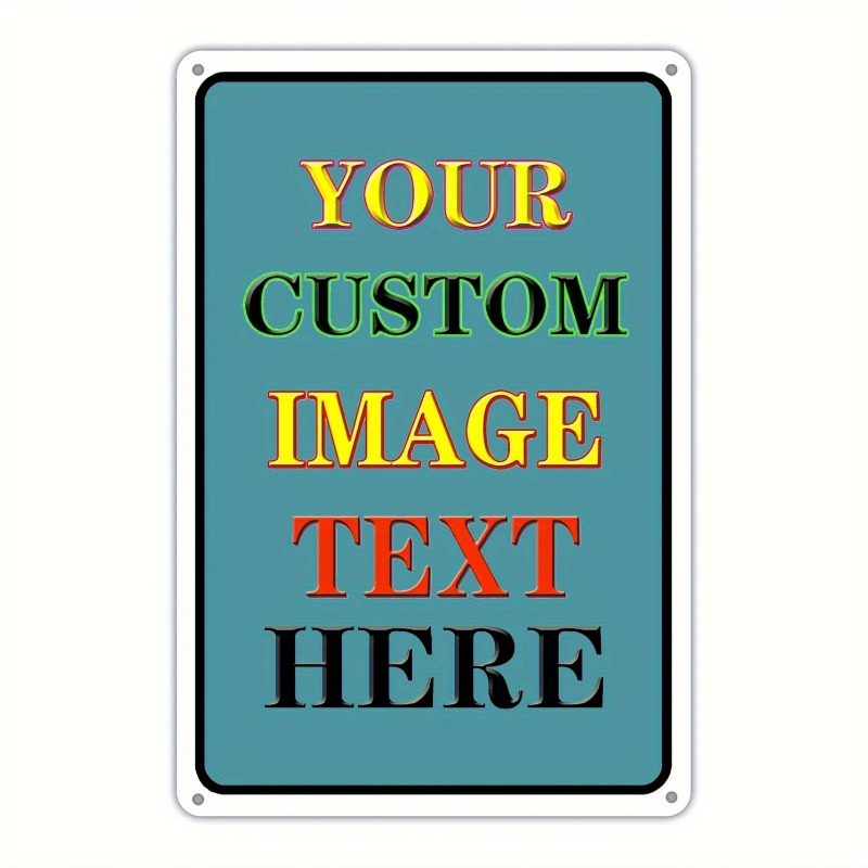 Custom Photo Rectangular Iron  - Vintage Collectible Plates reseña y precio
