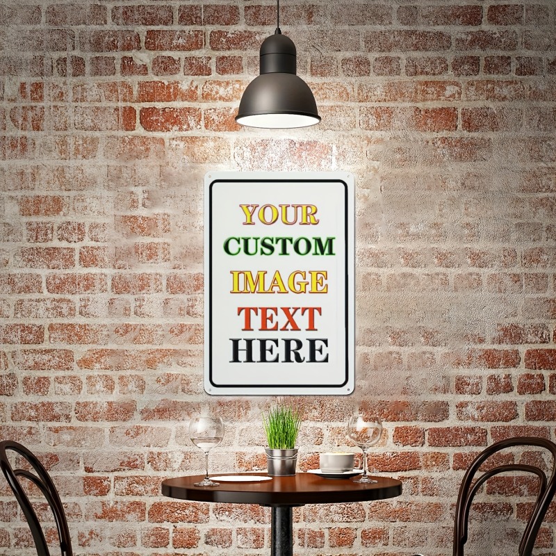 Custom Photo Rectangular Iron  - Vintage Collectible Plates reseña y precio