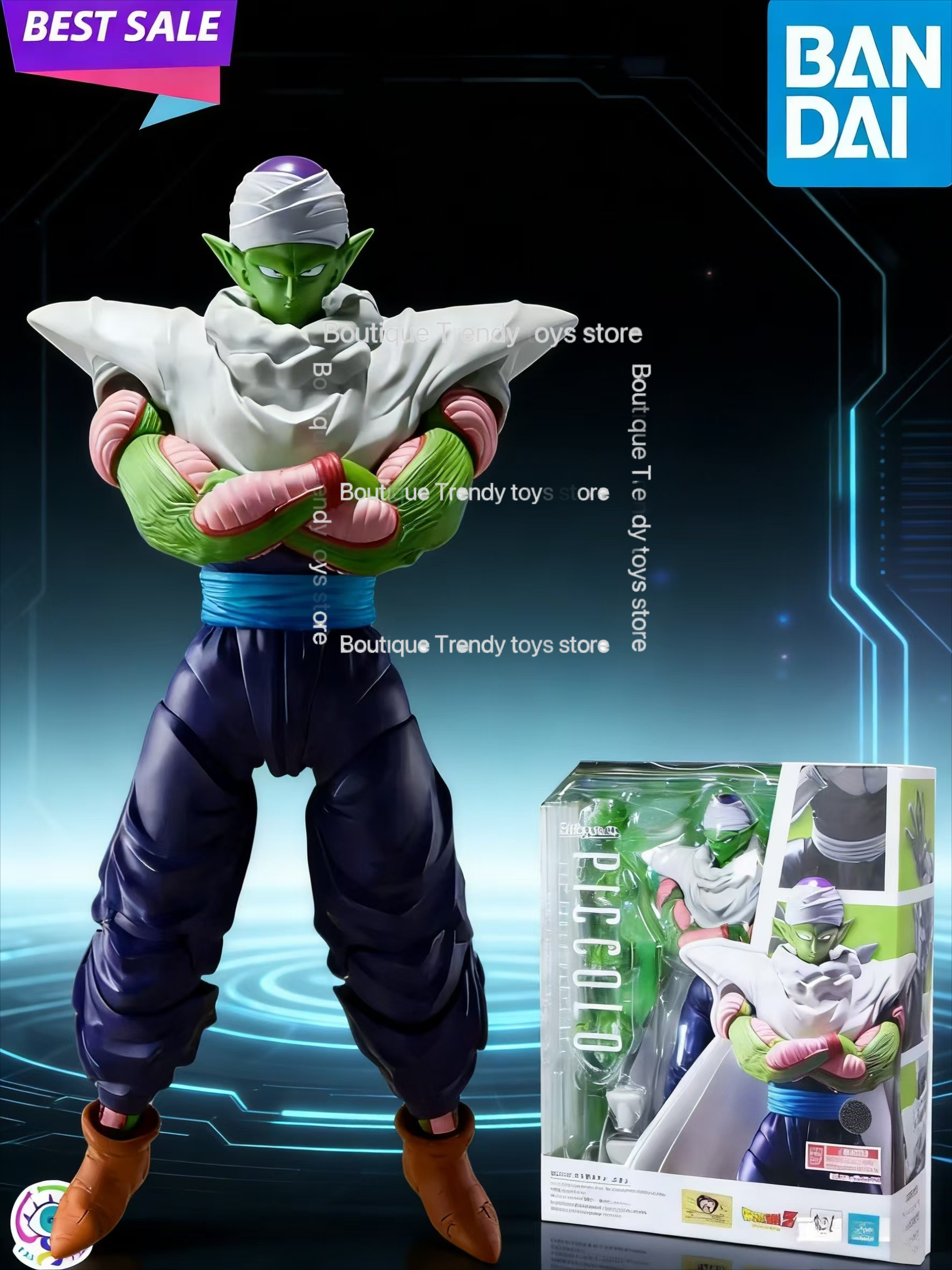 Bandai S.H.Figuarts Piccolo Th - Vintage Collectible Figurines reseña y precio