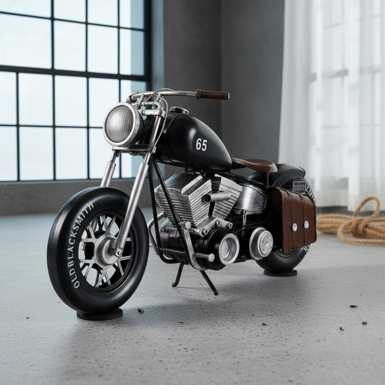 Metal Motorcycle Model Europea - Vintage Collectible Figurines reseña y precio