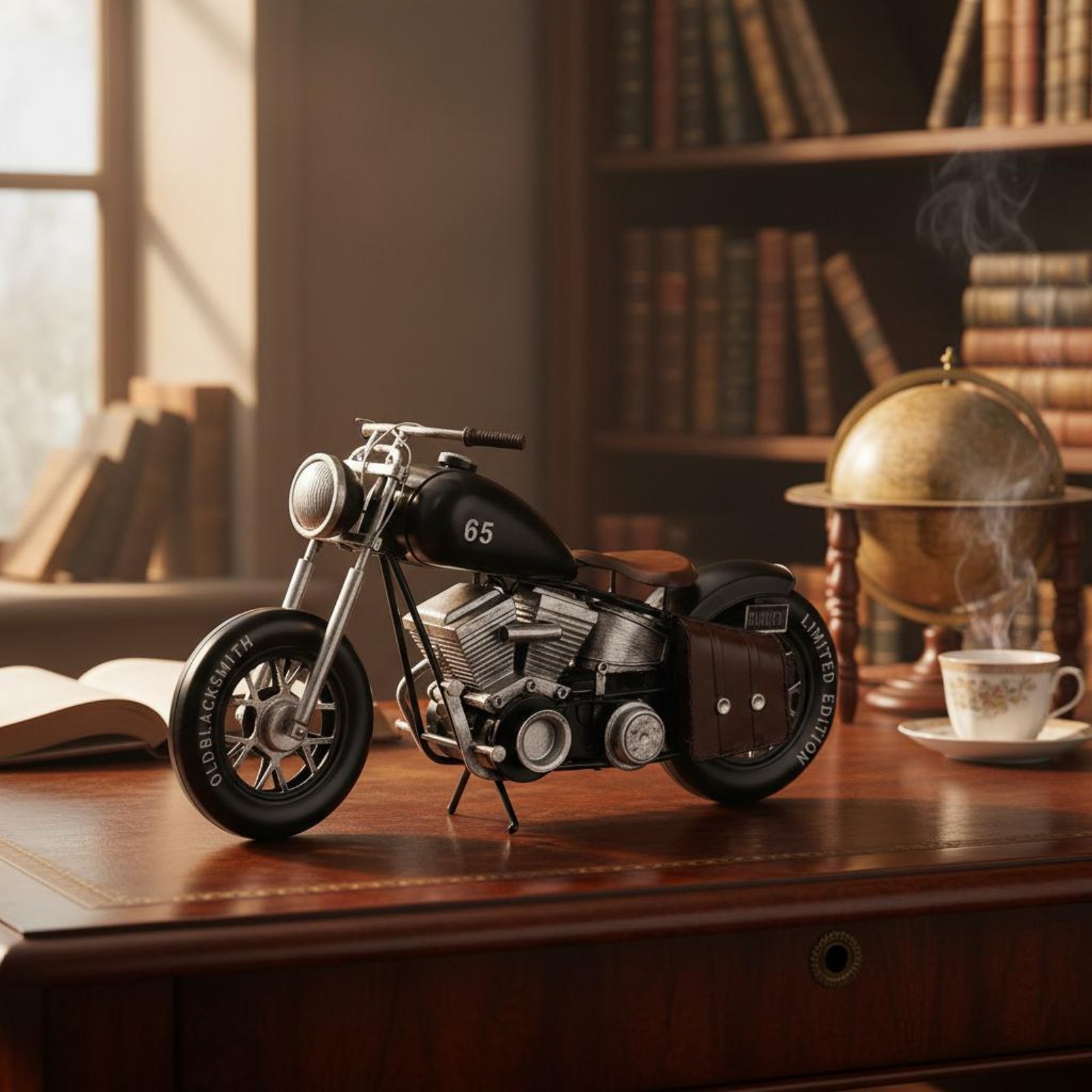 Metal Motorcycle Model Europea - Vintage Collectible Figurines reseña y precio