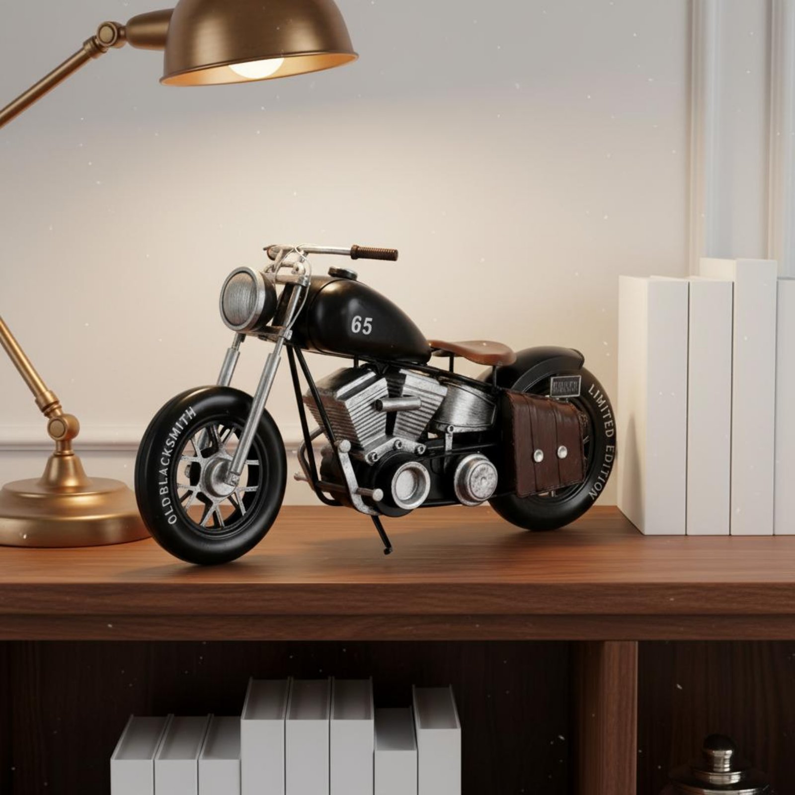 Metal Motorcycle Model Europea - Vintage Collectible Figurines reseña y precio