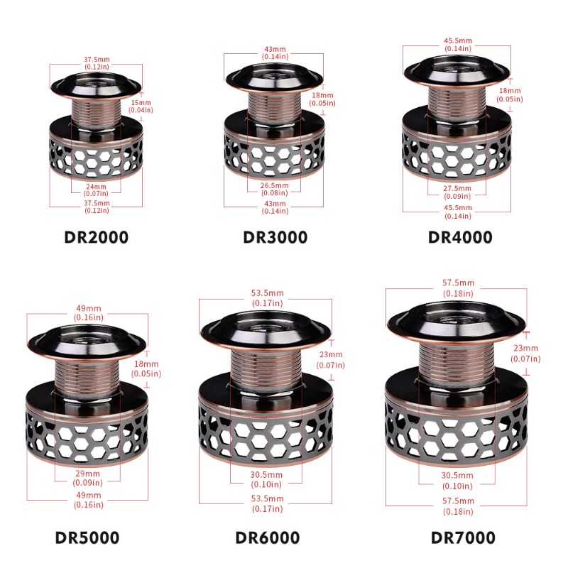 DR Full Metal Line Cup Fishing - Developing Tank Reel reseña y precio