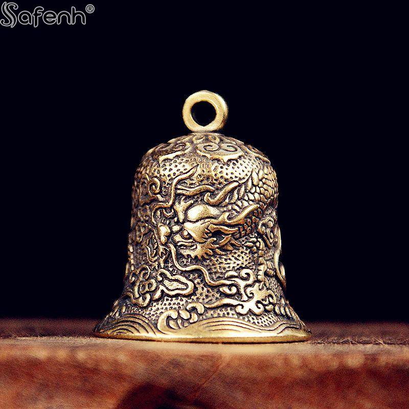 1PCS Vintage Brass Bell Carved - Vintage Collectible Bells reseña y precio