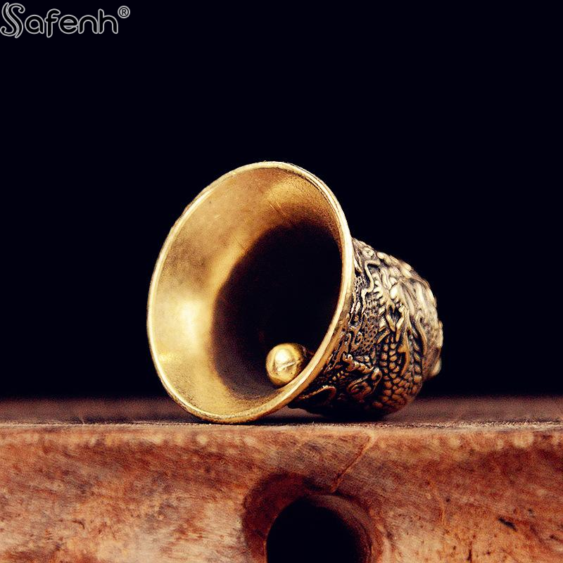 1PCS Vintage Brass Bell Carved - Vintage Collectible Bells reseña y precio