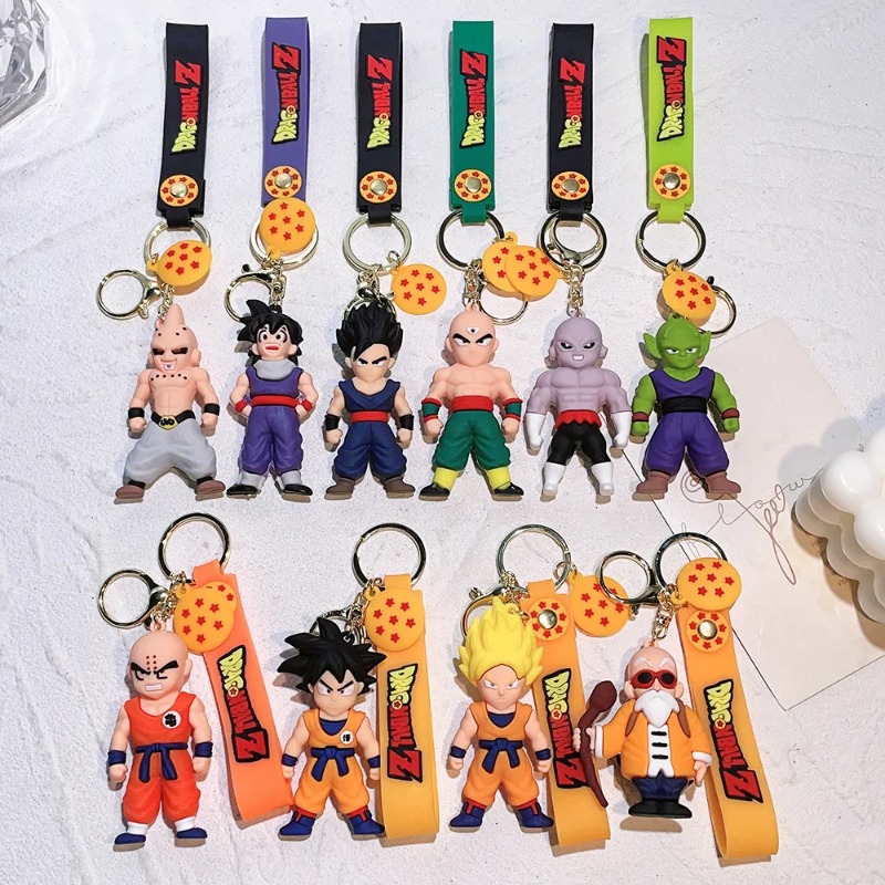 Anime Dragon Ball Keychain Fas - Vintage Collectible Figurines reseña y precio