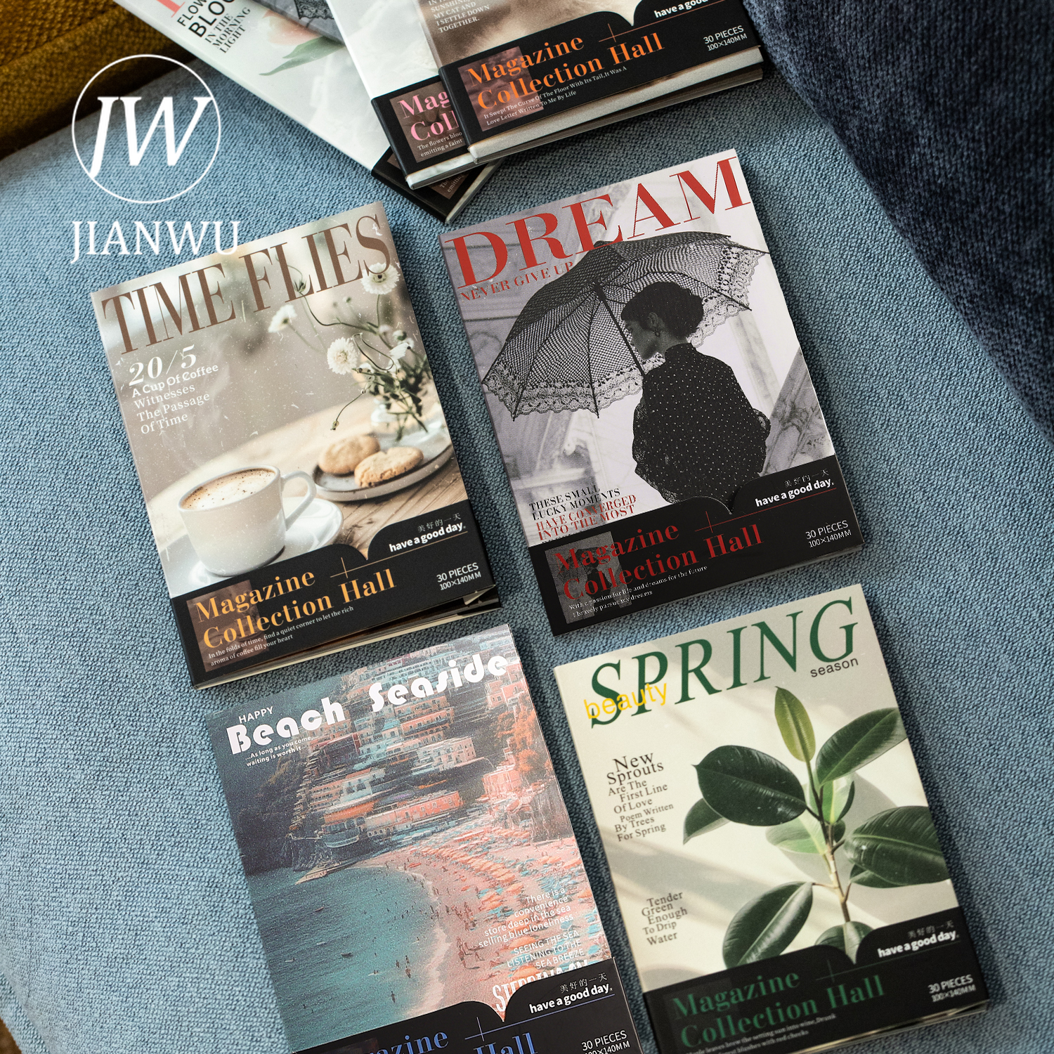 JIANWU Magazine Collection Gal - Vintage Collectible Magazines reseña y precio
