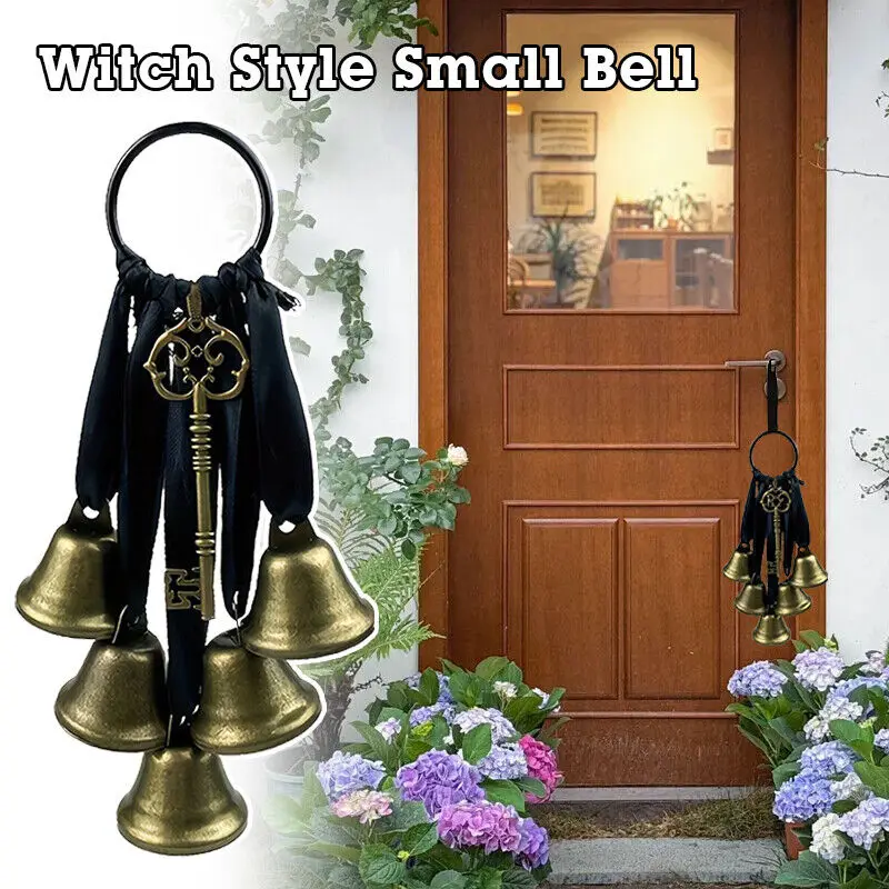 Witch Style Vintage Key with S - Vintage Collectible Bells reseña y precio